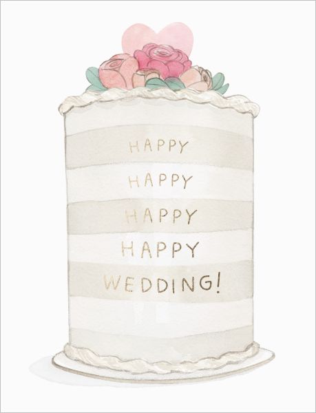 Frosted Wedding | Single Card