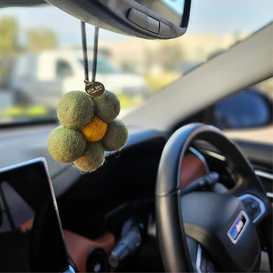 Red Hill Felt Flower Air Freshener Sage | Persian Lime And Lemongrass