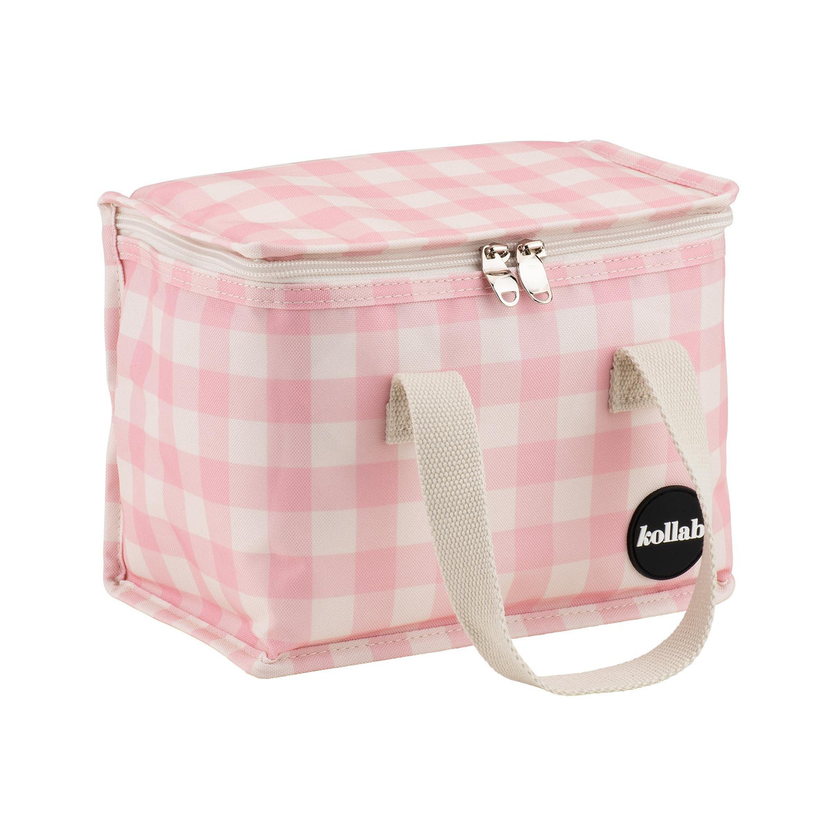 Holiday Lunch Box | Candy Pink Check