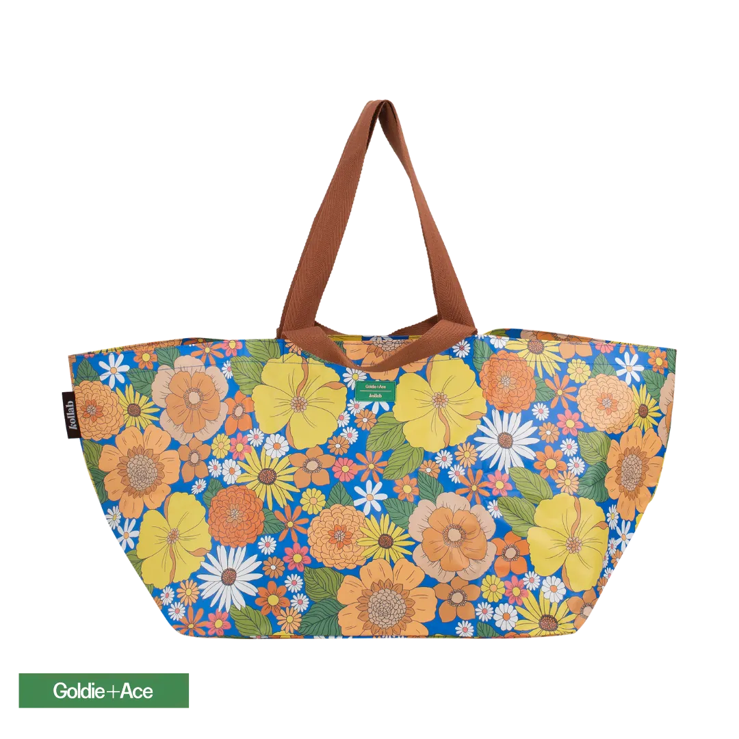 Kollab Beach Bag | Goldie + Ace x Kollab Zoe Floral