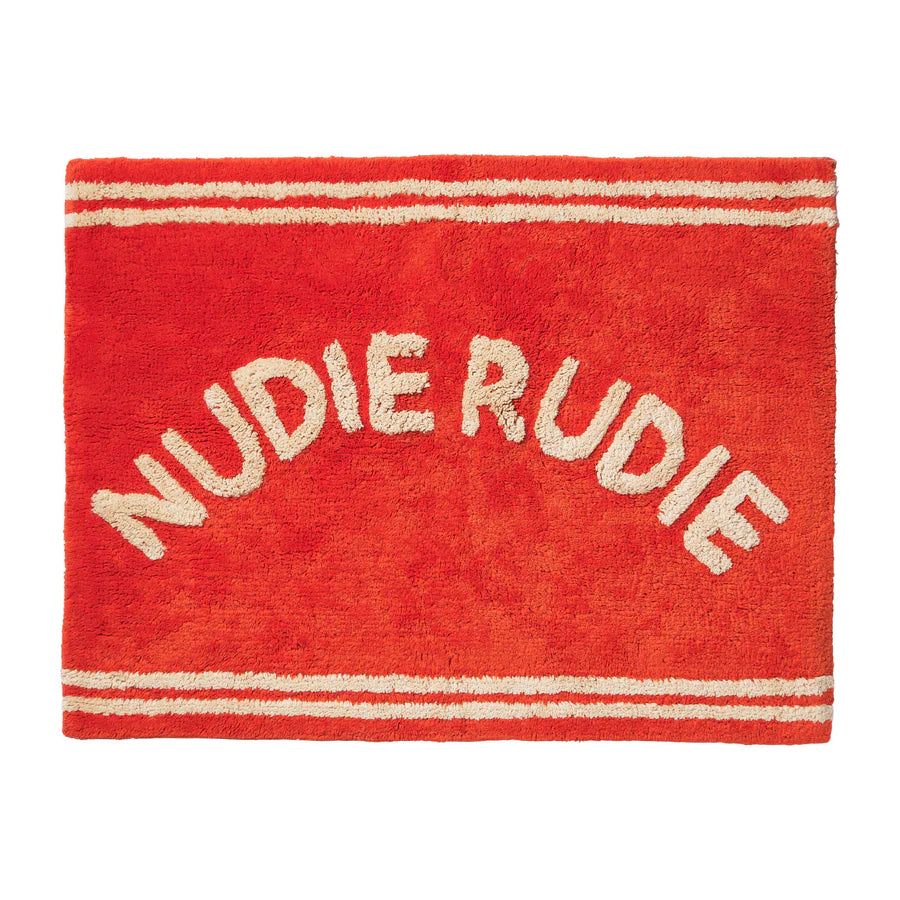 Elba Nudie Bath Mat | Cherry