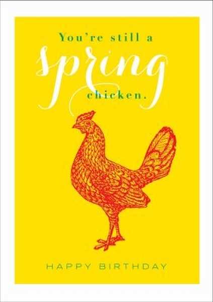 Spring Chicken | Single Card