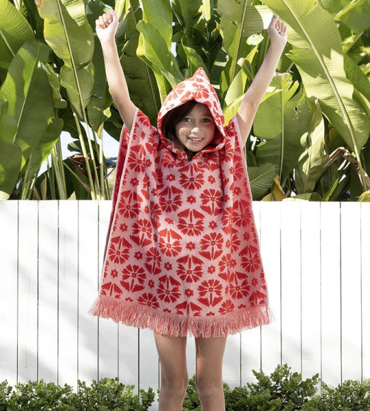 Flora Kids Poncho | Poppy