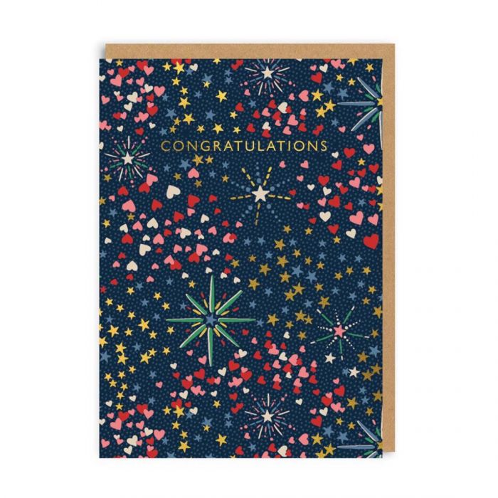 Cath Kidstone: Congraulations Fireworks